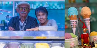 Carlos Casassa y Zaida Ortega, su esposa, administran esta encantadora heladería. Todos los días se encargan de verificar que todo vaya bien en el negocio y suelen conversar con los clientes.