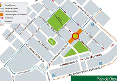San Isidro: Plan de desvíos por construcción de estacionamientos subterráneos