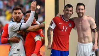 Argentina vs. Chile: Messi y Medel, de patadas y cabezazos a abrazos de viejos amigos: esta es la historia de su rivalidad
