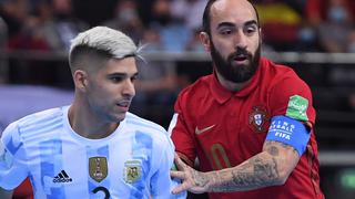 Son los subcampeones: Argentina fue derrotado 2-1 ante Portugal en el Mundial de Futsal