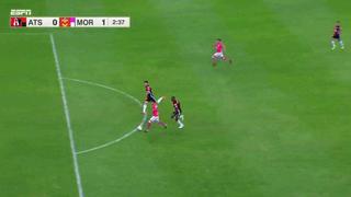 Morelia vs. Atlas: mira el sutil pase gol de Raúl Ruidíaz [VIDEO]