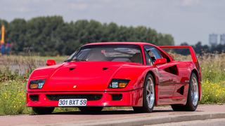 FOTOS: Pagan 890 mil dólares por Ferrari F40 de Nigel Mansell