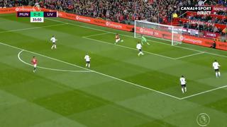 Manchester United vs. Liverpool: Rashford anotó el 1-0 tras un centro de Daniel James | VIDEO