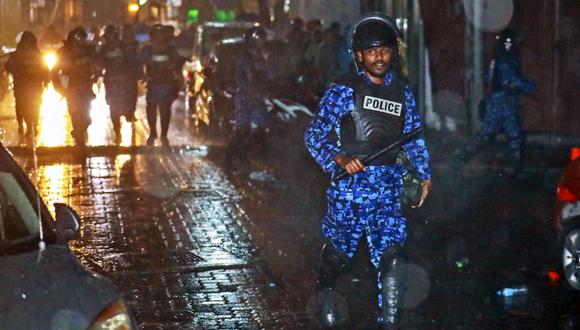 El presidente de Maldivas decretó estado de emergencia.
 (Foto: AP/Mohamed Sharuhaan)