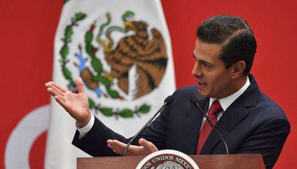 El ex presidente de México, Enrique Peña Nieto, en una imagen del 11 de abril del 2018. (YURI CORTEZ / AFP).