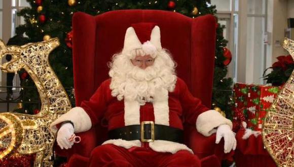 Bruce McArthur trabajó como Papá Noel en un centro comercial.