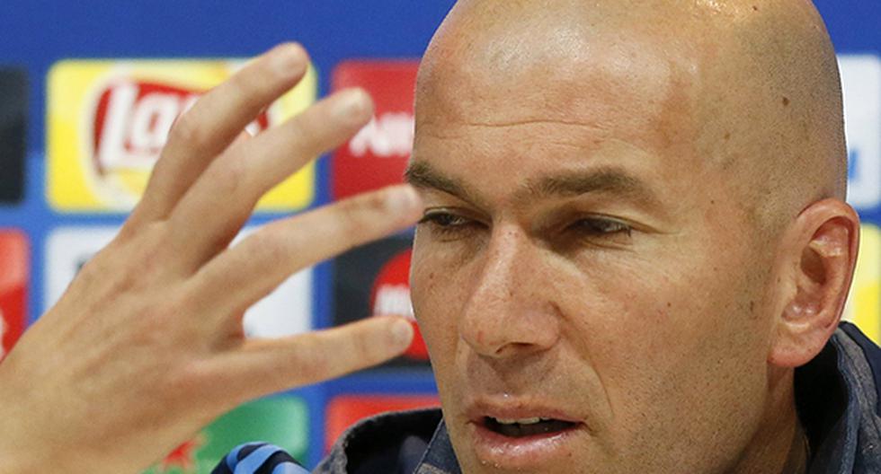 Zinedine Zidane, DT del Real Madrid, podría acabar con una racha negativa en la Champions League. (Foto: EFE)