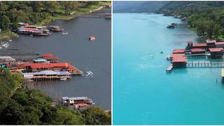 El misterio del lago de El Salvador que cambia de color