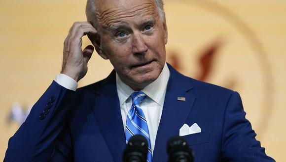 El presidente electo de Estados Unidos, Joe Biden, ha señalado que su llegada al poder supone la vuelta al multilateralismo norteamericano, desdeñado por Donald Trump en los últimos cuatro años.  (AP Photo/Carolyn Kaster)