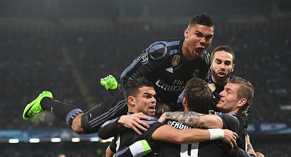 Con 2 goles de Sergio Ramos y uno de Álvaro Morata, Real Madrid venció de visita 3-1 al Napoli y avanzó a los cuartos de final de la Champions League. (Foto: EFE)