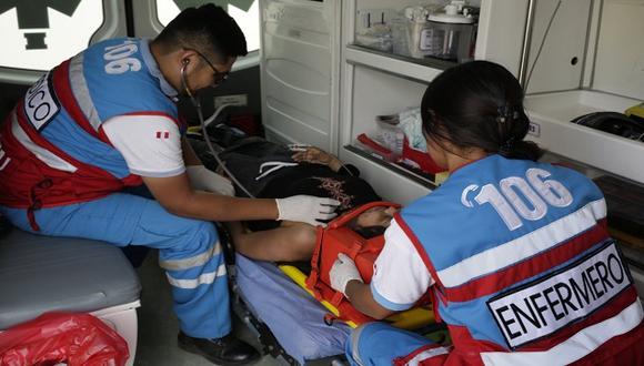SAMU desplegará 18 ambulancias en puntos estratégicos de Lima para atender emergencias por Año Nuevo. (Foto: Minsa)