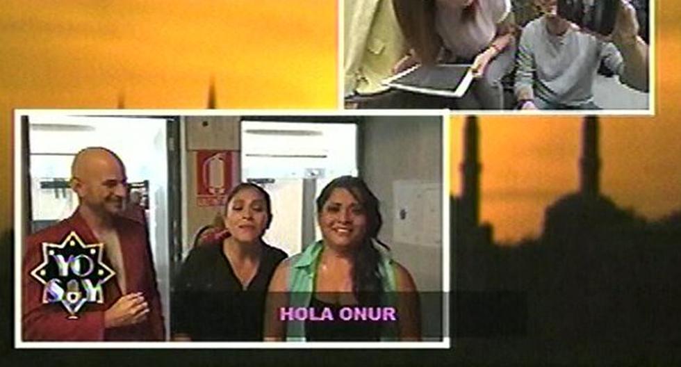 El jurado de Yo Soy habló en turco para enviar un saludo a \"Onur\". (Foto: Captura / Latina)