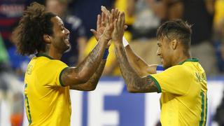 Brasil goleó 4-1 a Estados Unidos con doblete de Neymar