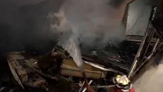 Ventanilla: incendio destruyó almacén de aceites esta madrugada
