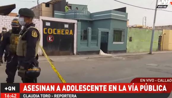 Un familiar señaló que el adolescente habría sido confundido con otra persona y que por esa razón fue atacado. (ATV+)