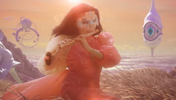 Björk estrenó el video oficial de "The Gate" por la plataforma NOWNESS. (Fuente: YouTube)
