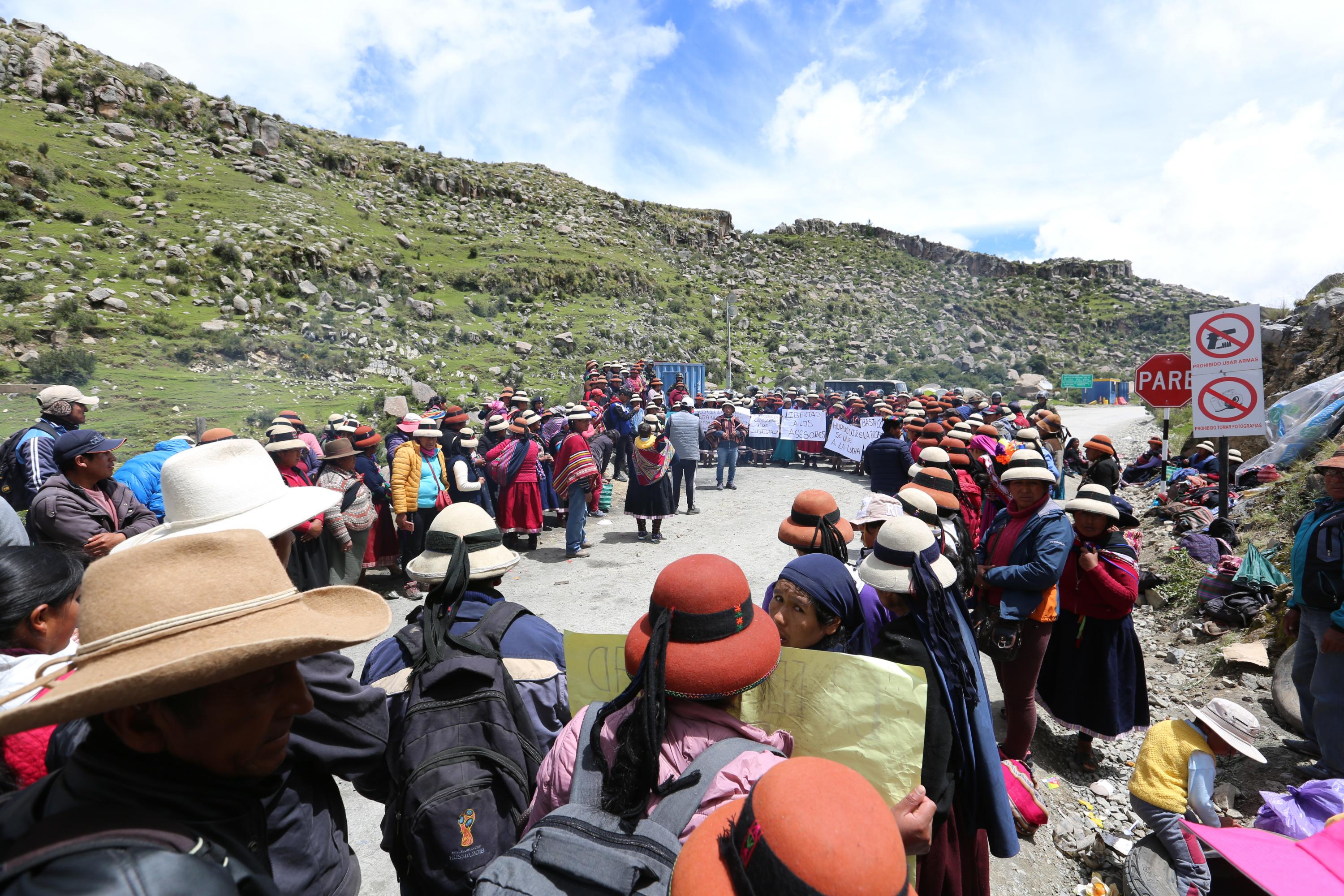 Comunidad de Fuerabamba califica de 'provocación' visita de comitiva a Yavi Yavi