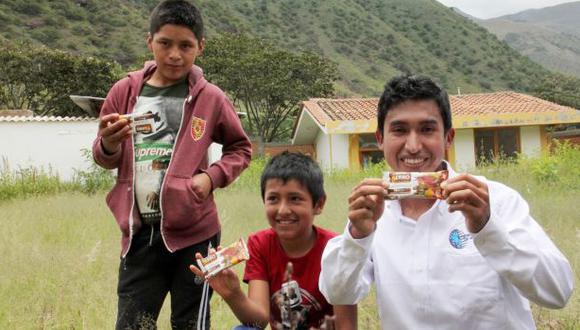Julio Garay, el joven ingeniero creador de galleta que combate la anemia en 30 días