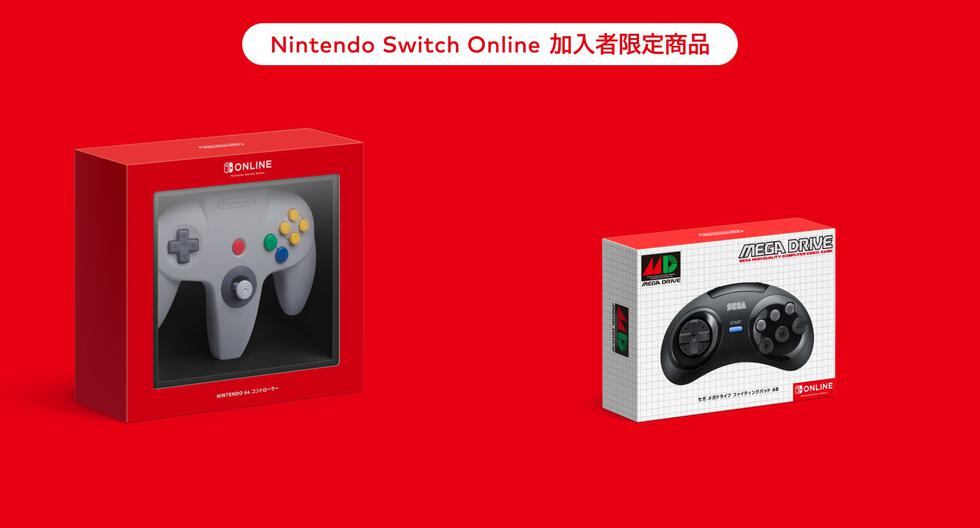 Los mandos de Nintendo 64 y SEGA Mega Drive para Switch ya están disponibles