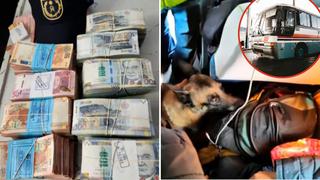 Detienen a hombre con medio millón de soles en mochila: autoridades investigan origen del dinero