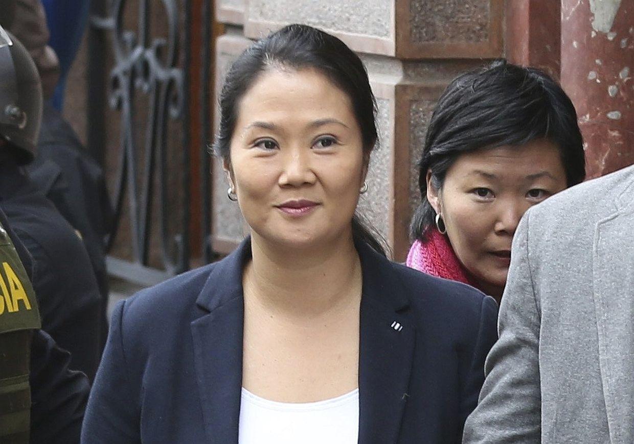 Keiko Fujimori es interrogada en el penal en el que permanece recluida desde noviembre del 2018. (Foto: GEC)