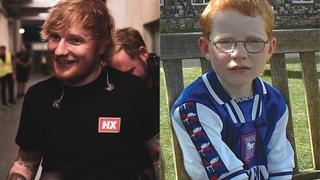 Ed Sheeran patrocinará la camiseta del Ipswich Town, el equipo de su infancia