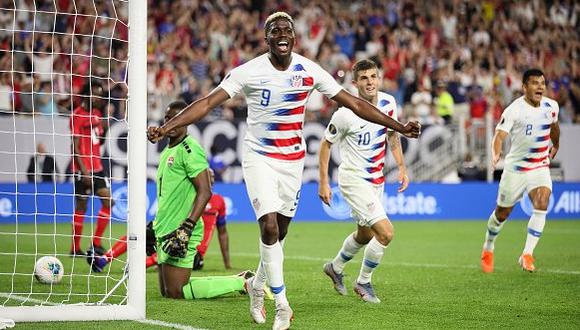 Estados Unidos vapuleó 6-0 a Trinidad y Tobago y avanzó a cuartos de final de la Copa Oro 2019. | Foto: Agencias