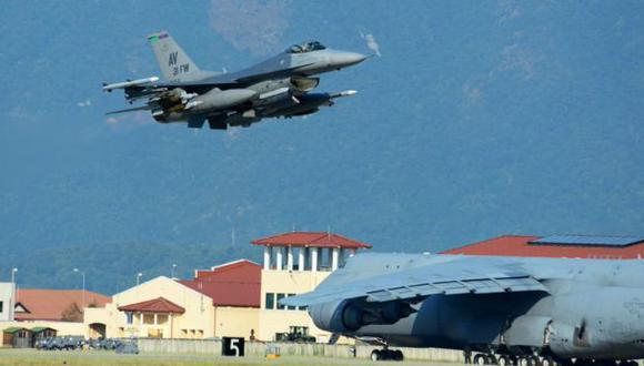 EEUU envió seis F-16 a Turquía para combatir al Estado Islámico