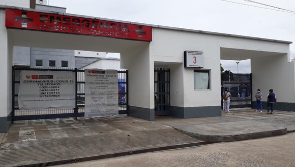 El Decano del Colegio Médico de San Martín dijo que el hospital entró en funcionamiento en diciembre del 2017, pero al poco tiempo dejó de funcionar la planta de oxígeno por problemas técnicos. (Foto: Hugo Anteparra).