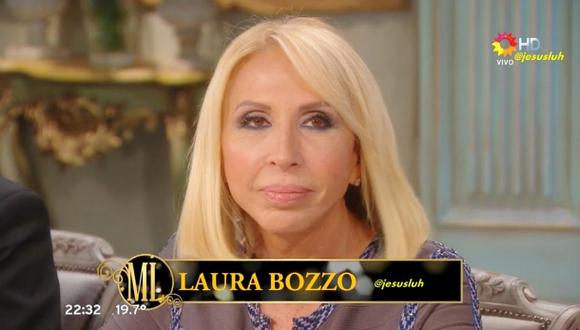 Laura Bozzo cenó con Mirtha Legrand en la TV argentina