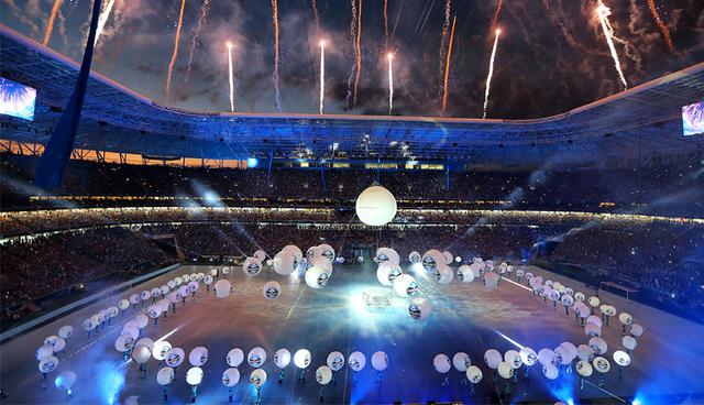 Ubicado en la ciudad de Porto Alegre, el Arena do Grêmio fue inaugurado el 8 de diciembre de 2012. (Foto: AFP)