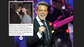 Luis Miguel en Lima: lo que debes saber del "Sol de México" [FOTO INTERACTIVA]