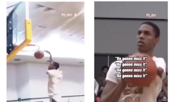 Sinónimo de superación joven con un solo brazo es viral por jugar increíblemente bien en un equipo de baloncesto | VIDEO (Foto Instagram@so.sporty)