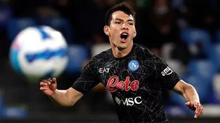 Napoli informó que el ‘Chucky’ Lozano dio positivo por coronavirus y ya está en aislamiento