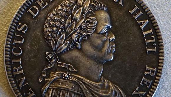 Christophe llegó a imprimir monedas con su rostro como una efigie romana. BODE-MUSEUM