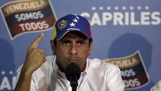 Henrique Capriles: “No voy a claudicar ni me voy a dejar chantajear”