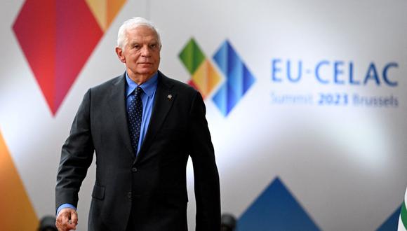 El Alto Representante de la Unión Europea para Asuntos Exteriores y Política de Seguridad, Josep Borrell. (Foto de Emmanuel DUNAND / AFP)