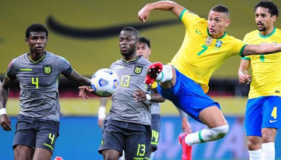 Ecuador vs. Brasil: día, hora y canal del partido por Eliminatorias CONMEBOL para Qatar 2022