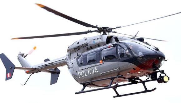 Pescador fue salvado por helicóptero de la policía en Cañete