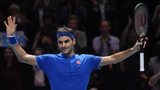 Federer venció a Anderson y clasificó a las semifinales del Masters de Londres 2018