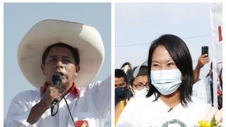 Pedro Castillo y Keiko Fujimori: se incumplen protocolos por COVID-19 durante actividades