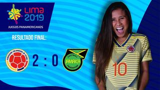 Colombia derrotó 2-0 a Jamaica en el fútbol femenino de los Juegos Panamericanos Lima 2019