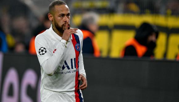 Neymar, delantero del París-Saint Germain. (Foto: AFP)