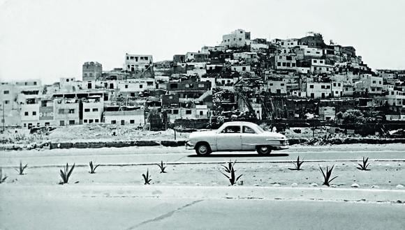 La Victoria en los años sesenta. Así era el cerro El Pino, uno de los primeros asentamientos de migrantes del ande en la capital. (Foto: Archivo Histórico El Comercio).