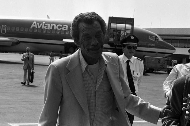 Ramón Valdés on his last visit to Peru.  (Photo: GEC)