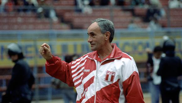 Popovic en el viejo Nacional. En 1993 fue el técnico de la selección peruana y hace unas, a los 85 años, falleció. FOTO: Archivo Histórico El Comercio.