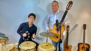Diosdado Gaitán Castro y su hijo tocarán para la colonia peruana en Europa por Fiestas Patrias