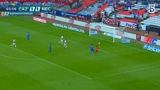 Cruz Azul vs. Necaxa: Méndez marcó el 2-1 tras una buena jugada de Yotún | VIDEO