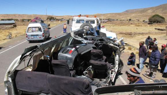 Accidente de bus en Ayacucho deja seis muertos
