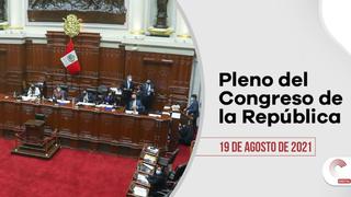 Congreso: repasa lo que sucedió en la sesión del pleno de este jueves